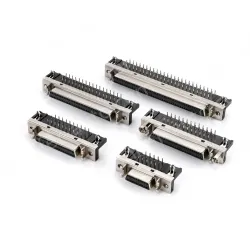 SCSI Connector Series 90 Degree PCB Board-to-Board Servo 68-PIN Headers