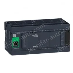 TM241CE40R logic controller, Modicon M241, 40 IO, relay, Ethernet