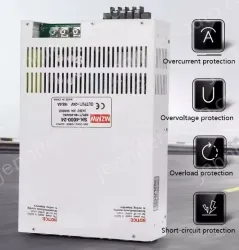 High-power switching power supply 3000W 150V