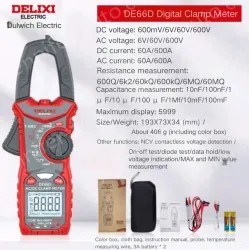 DE66A Measure AC Current No NCV