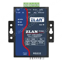 MQTT+JSON to Modbus gateway