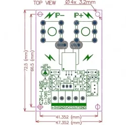 AC-DC buck module: 220V to 5V 800MA isolating switching power supply module Without pins