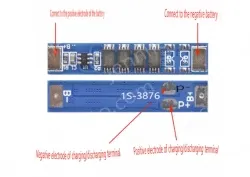 Lithium battery overcharge, overdischarge, overcurrent, short-circuit charging protection board 3.7V 15A