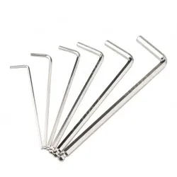 Blackened 4mm 50pcs flat head