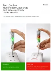 DAVD L1 non-contact measuring pen indicator light dual detection range