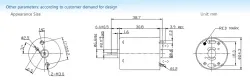 Precious metal-brush motors