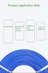 Transformer Cable 18AWG Red