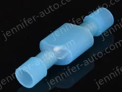 FDFN2-250(Blue male and female)Fully insulated terminal with cold crimp termination