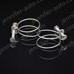 Double steel wire hose clamp 201 material 45-50*3 [wire diameter]