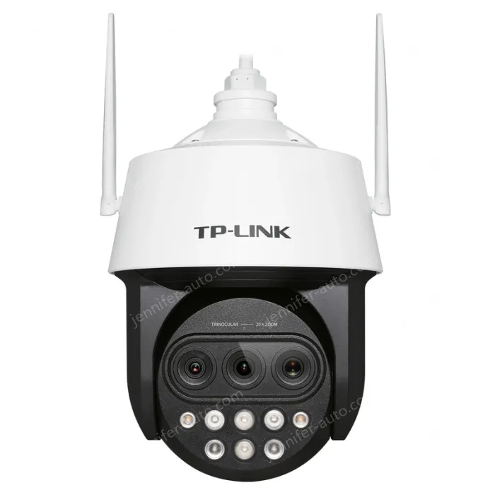 Three-eye zoom full-color 4G high-speed dome camera