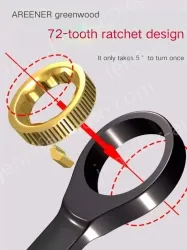 10 Pieces of Dual-purpose Ratchet (8-24)